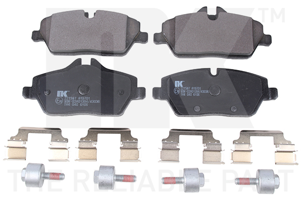 NK Bremseklodser 221587 for BMW