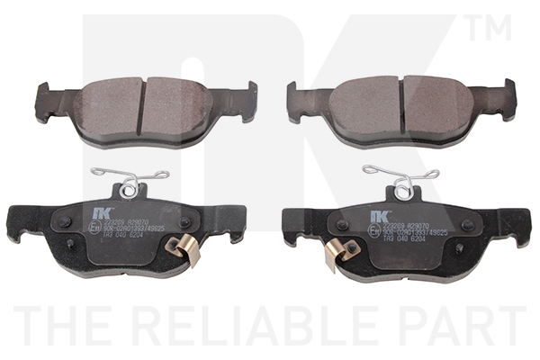 NK Bremseklodser 223269 for MAZDA