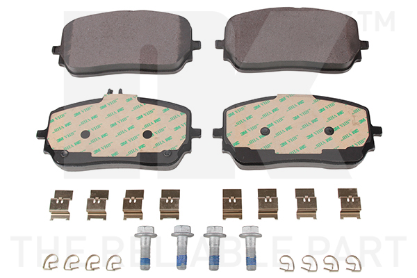 NK Bremseklodser 2233107 for MERCEDES-BENZ