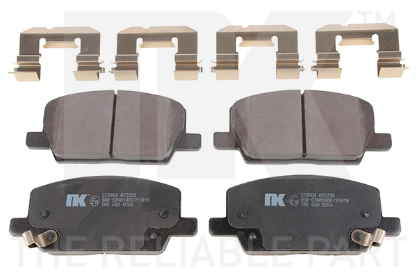 NK Bremseklodser 223664 for BUICK (SGM) CHEVROLET
