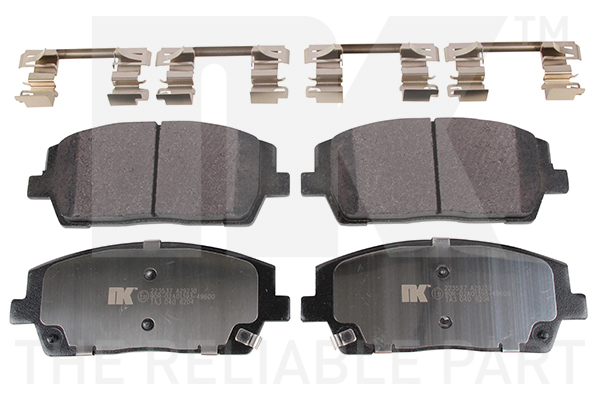 NK Bremseklodser 223537 for HYUNDAI KIA