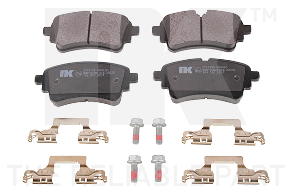 NK Bremseklodser 2247158 for AUDI VW