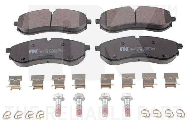 NK Bremseklodser 2247160 for VW MAN