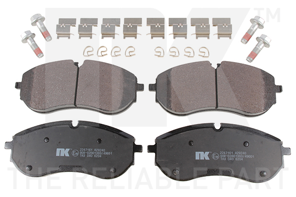 NK Bremseklodser 2247161 for MAN VW