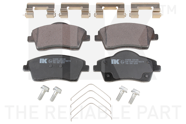 NK Bremseklodser 224836 for VOLVO