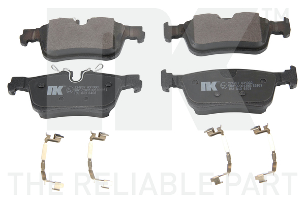 NK Bremseklodser 224837 for VOLVO
