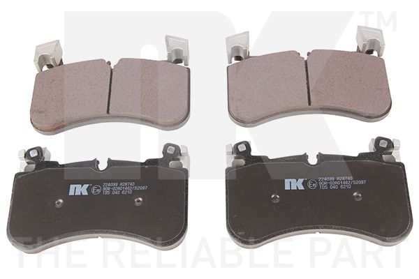 NK Bremseklodser 224039 for LAND ROVER
