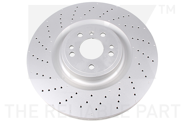 NK Bremseskive 3133141 ventileret 375mm 36mm for MERCEDES-BENZ