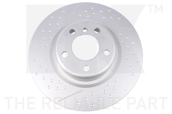 NK Bremseskive 3415118 ventileret 345mm 24mm for BMW