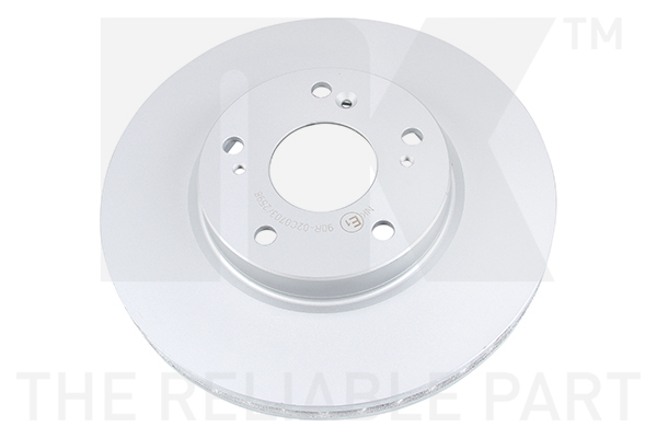 NK Bremseskive 312689 ventileret 282mm 23mm for HONDA