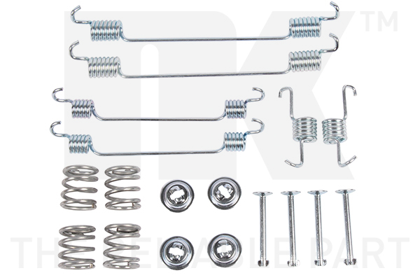 NK Tilbehørssæt, bremsebakker 79991036 for FIAT SUZUKI
