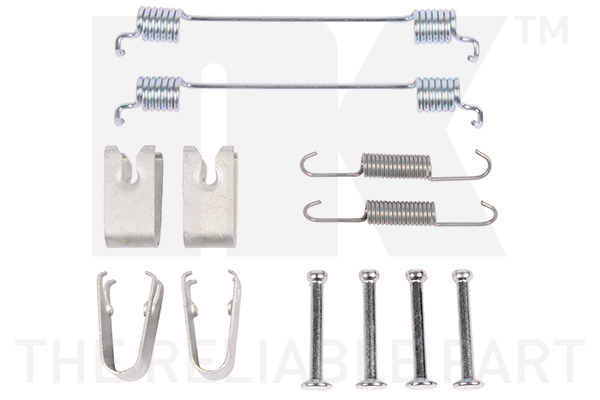 NK Tilbehørssæt, bremsebakker 79991048 for NISSAN RENAULT