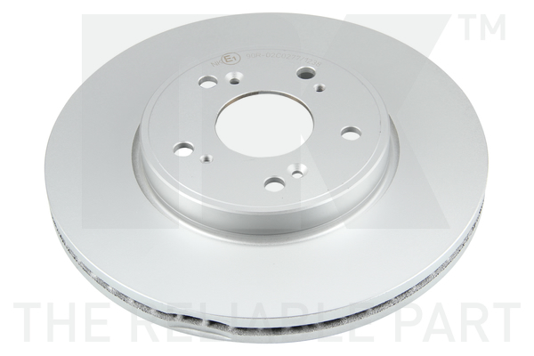 NK Bremseskive 312691 ventileret 293mm 25mm for HONDA