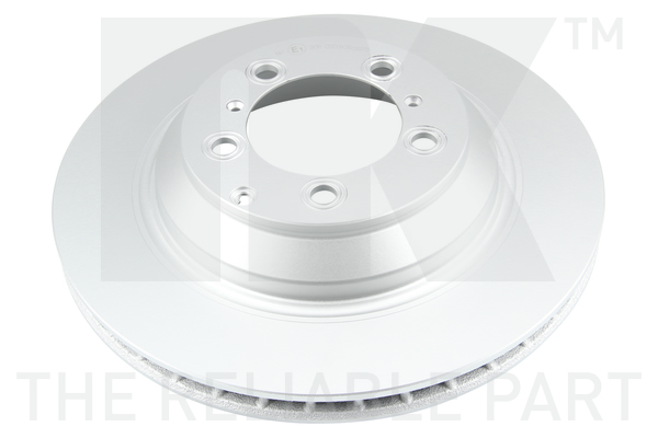 NK Bremseskive 319981 ventileret 358mm 28mm for PORSCHE