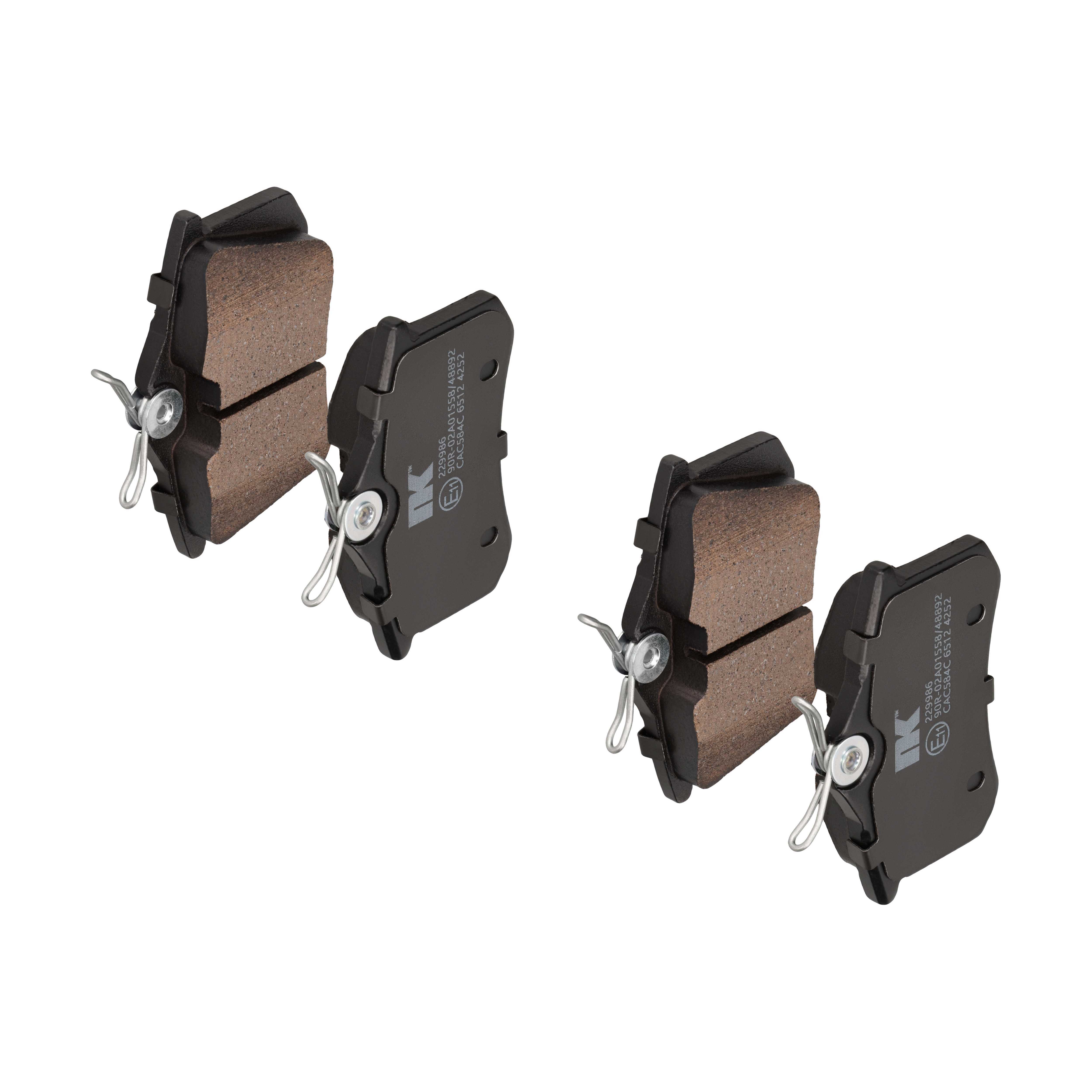 NK Bremseklodser 229986 for CITROËN FORD BRILLIANCE MG PEUGEOT BENTLEY VW AUDI RENAULT SKODA ZHONGHUA (BRILLIANCE)