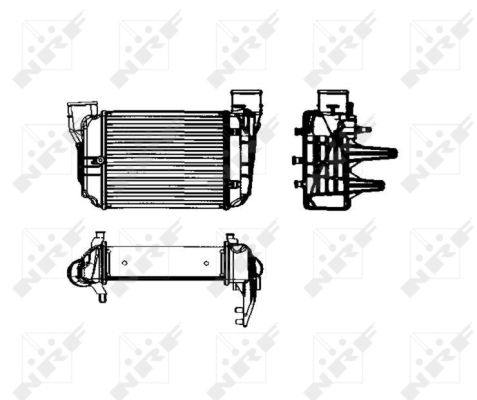 NRF Ladeluftkøler 30753 for SEAT
