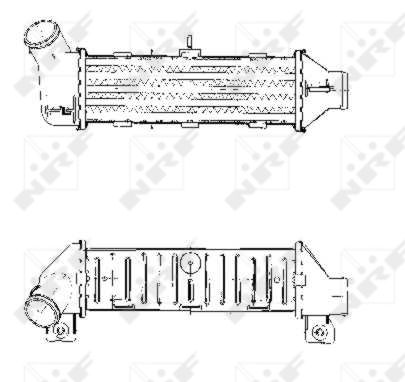NRF Ladeluftkøler 30444 for VW