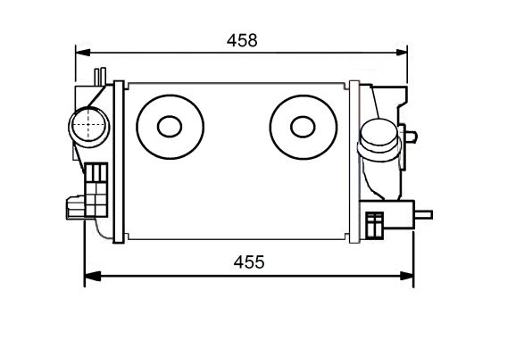 NRF Ladeluftkøler 30549 for OPEL