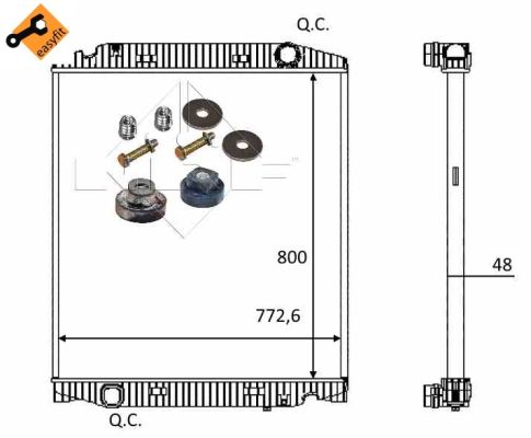 NRF 559567 for IVECO