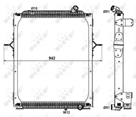 NRF 579563 for RENAULT TRUCKS