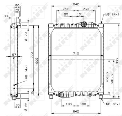 NRF 509908 for MAN