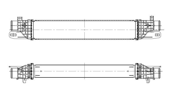NRF Ladeluftkøler 309096 for ALFA ROMEO