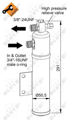 NRF 33366 for MERCEDES-BENZ