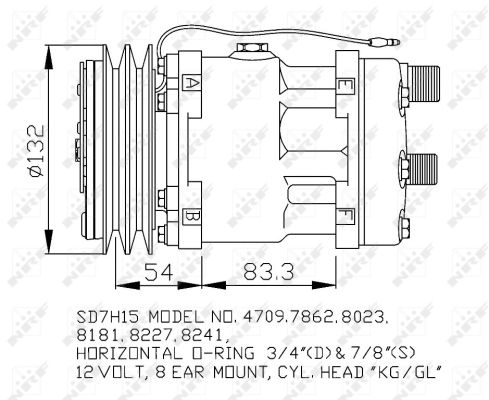 NRF 32131 for LAMBORGHINI