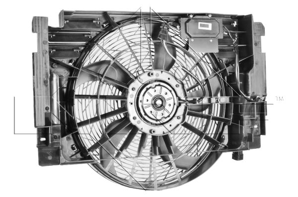 NRF Ventilator, motorkøling 47217 for BMW