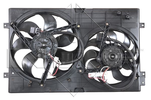NRF Ventilator, motorkøling 47059 for VW