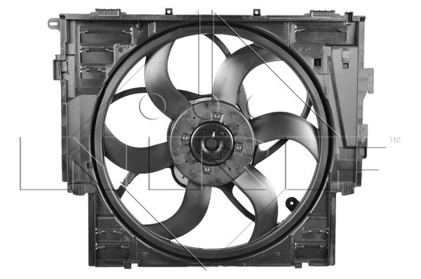 NRF Ventilator, motorkøling 47728 for BMW