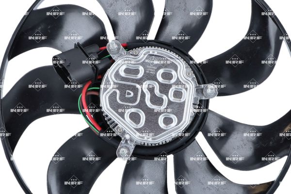 NRF Ventilator, motorkøling 470041 for PORSCHE