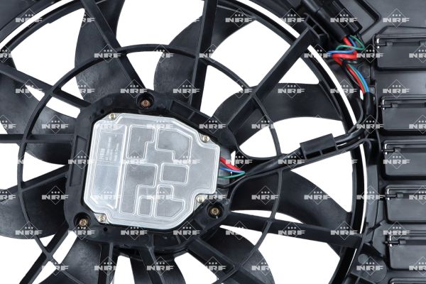 NRF Ventilator, motorkøling 470114 for PORSCHE