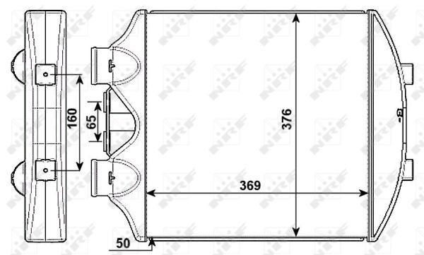 NRF Ladeluftkøler 30236 for SEAT