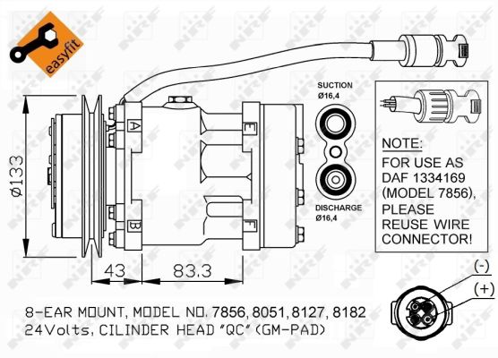 NRF 32114 for DAF