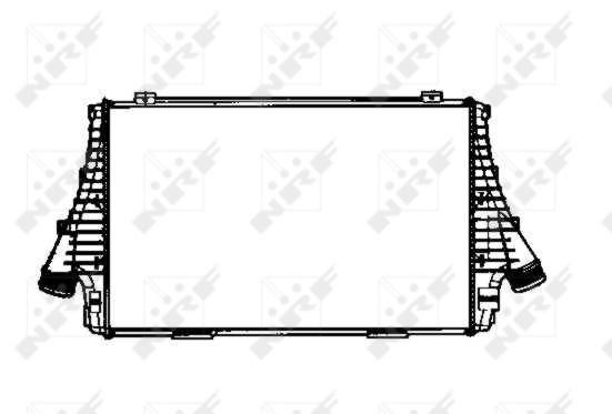 NRF Ladeluftkøler 30867 for OPEL VAUXHALL