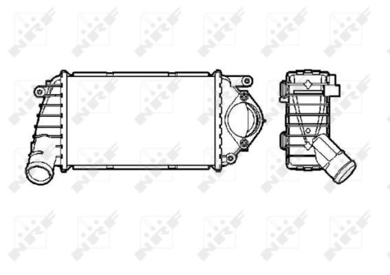 NRF Ladeluftkøler 30849 for VW