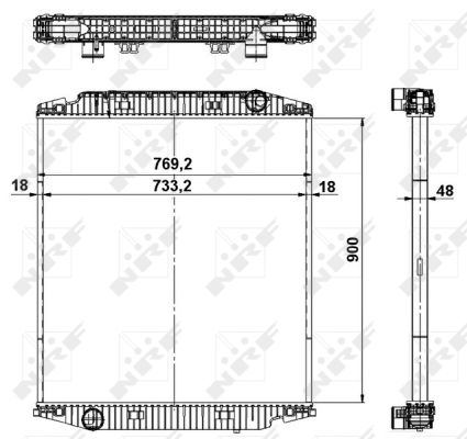 NRF 549568 for IVECO
