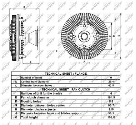 NRF 49428 165mm