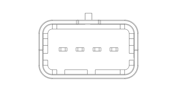 NTK Luftmængdesensor 90627 for FORD VOLVO CITROËN PEUGEOT CITROËN/PEUGEOT