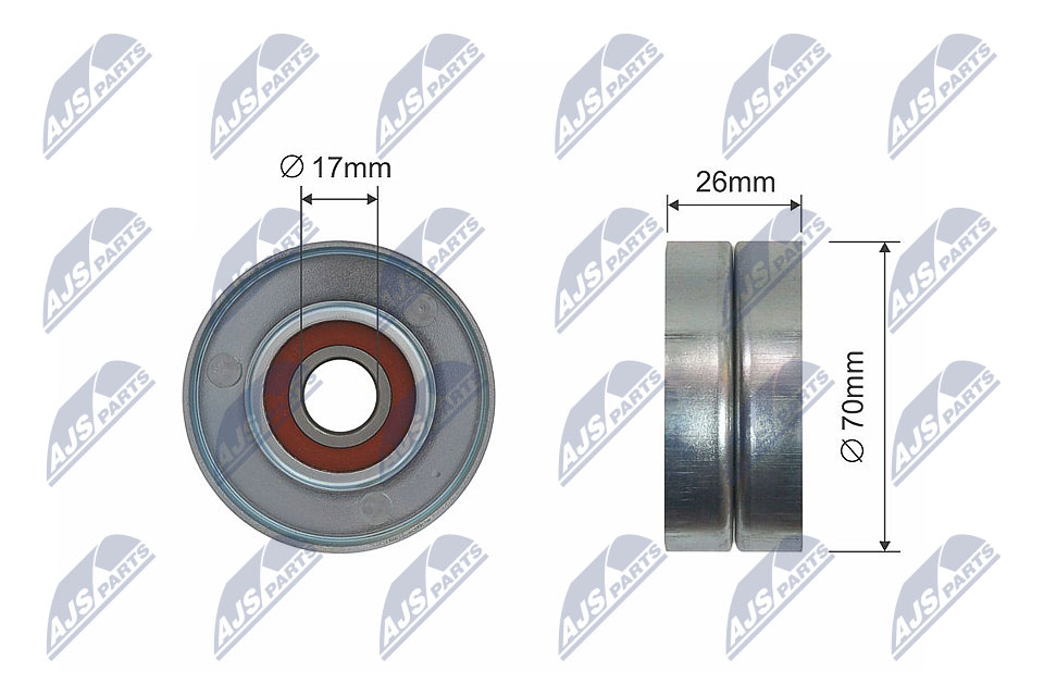 NTY Remstrammer, kilerem RNK-CH-008 for CHRYSLER