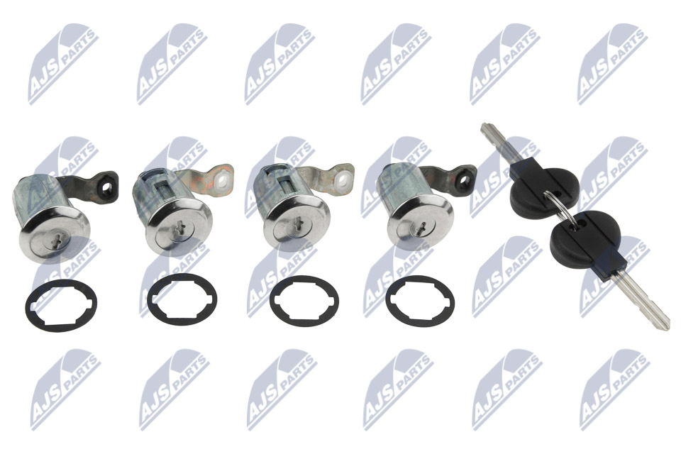 NTY Låsecylinder EZC-PE-036 Køretøjets bagklap for PEUGEOT