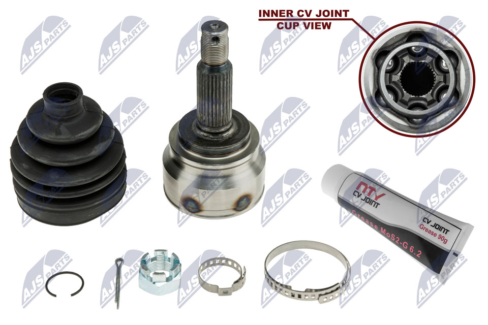 NTY Ledsæt, drivaksel npzms036 gearkasse-monteret for MITSUBISHI