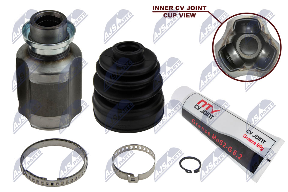 NTY Ledsæt, drivaksel NPW-MS-027 gearkasse-monteret for MITSUBISHI