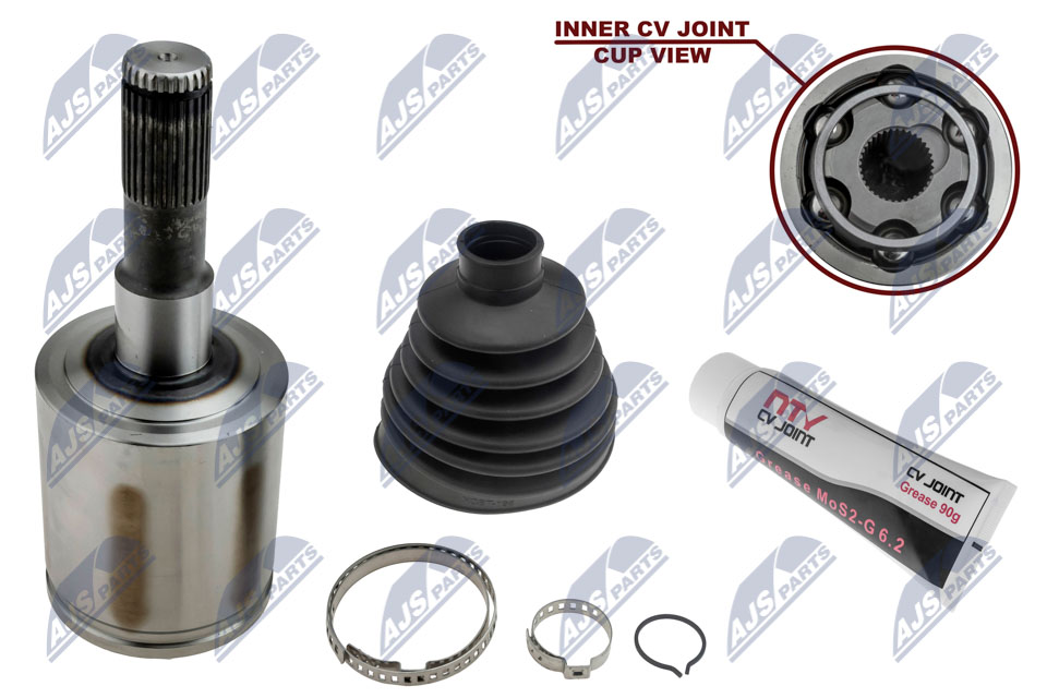 NTY Ledsæt, drivaksel NPW-CH-028 gearkasse-monteret for ALFAROME/FIAT/LANCI CHRYSLER