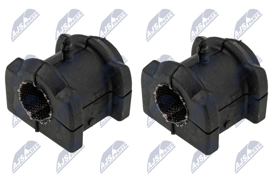 NTY Lejebøsning, stabilisator ZGS-CH-020 Foraksel begge sider for CHRYSLER ALFAROME/FIAT/LANCI
