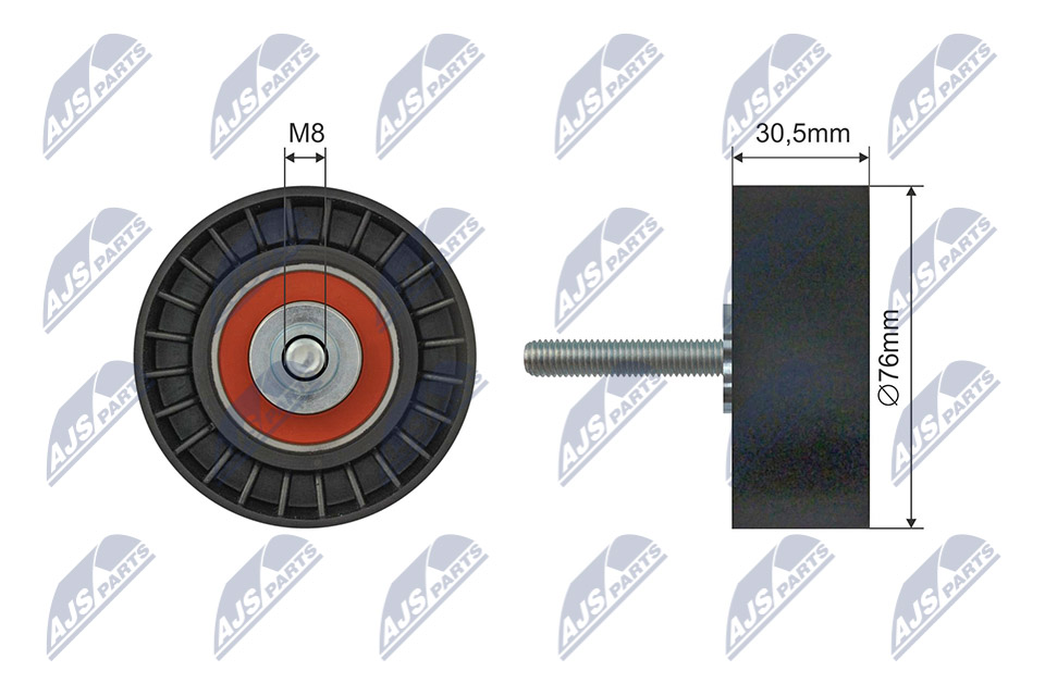 NTY Strammehjul, kilerem RNK-FR-059 for FORD