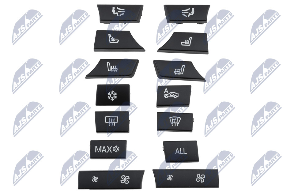 NTY Betjeningspanel, varme/ventilation ewsbm111 Midtertunnel for BMW