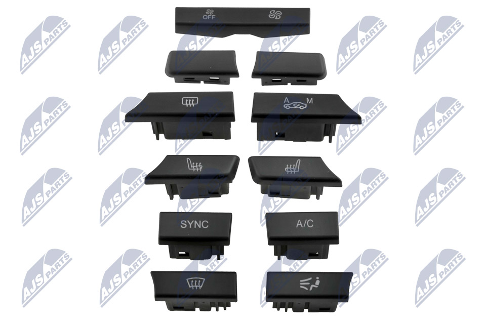 NTY Betjeningspanel, varme/ventilation ewsbm096 for BMW