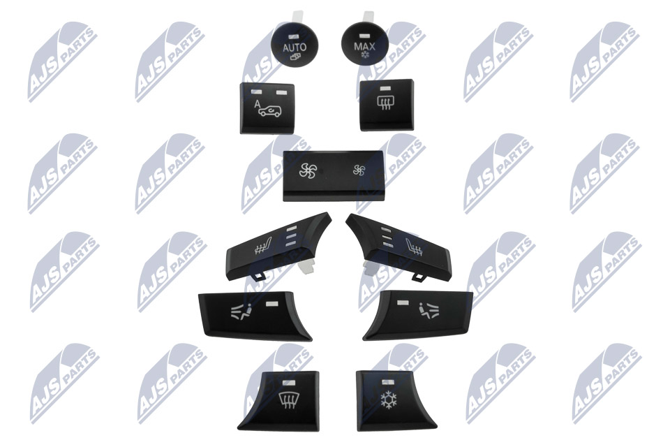 NTY Betjeningspanel, varme/ventilation ewsbm094 for BMW